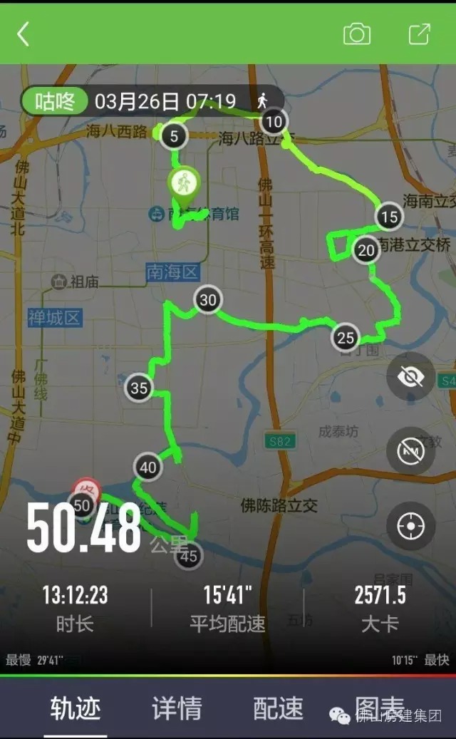 50公里徒步，房建人的风采